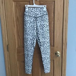 Balance Athletica snow leopard leggings